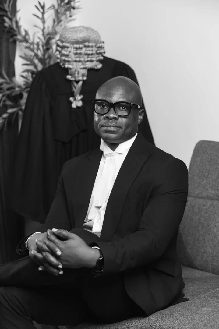 Portrait of A. K. Agyenim-Boateng, Associate at MacCarthy & Associates.