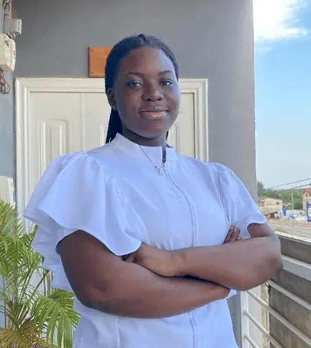 Portrait of Lordia Abena Adufa Appiah, Legal Intern at MacCarthy & Associates.